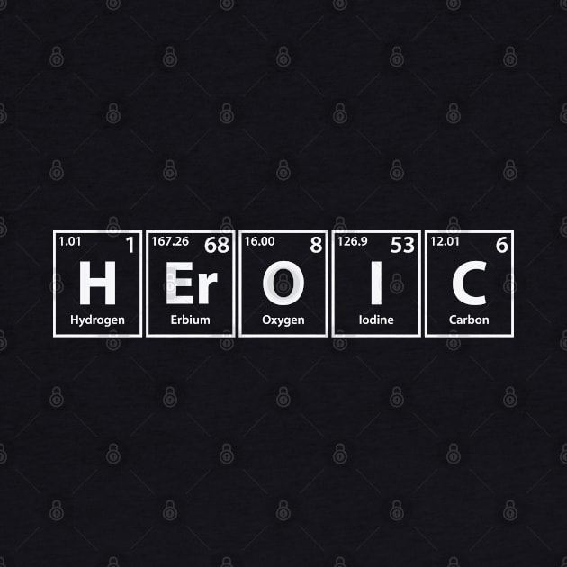 Heroic (H-Er-O-I-C) Periodic Elements Spelling by cerebrands